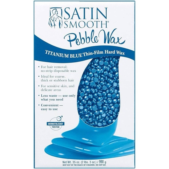 TITANIUM BLUE THIN FILM PEBBLE WAX - Picture 1 of 2